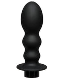 Kink Flow Silicone Anal Douche Accessory Pleasure - Black