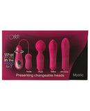 DORR Mystic Switchable Head Vibe Set - Pink Set of 4