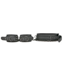 Easy Toys Faux Leather Collar w-Anklecuff - Black
