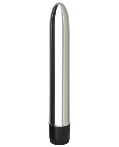 Erotic Toy Company Chrome Classics 7" Vibe - Silver