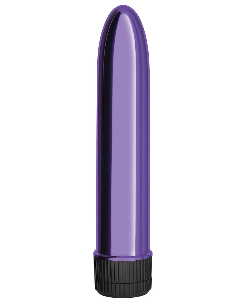 Erotic Toy Company Chrome Classics  5" Vibe - Purple