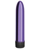 Erotic Toy Company Chrome Classics  5" Vibe - Purple