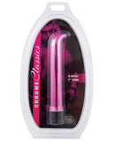 Erotic Toy Company Chrome Classics  7" G Spot Vibe - Pink