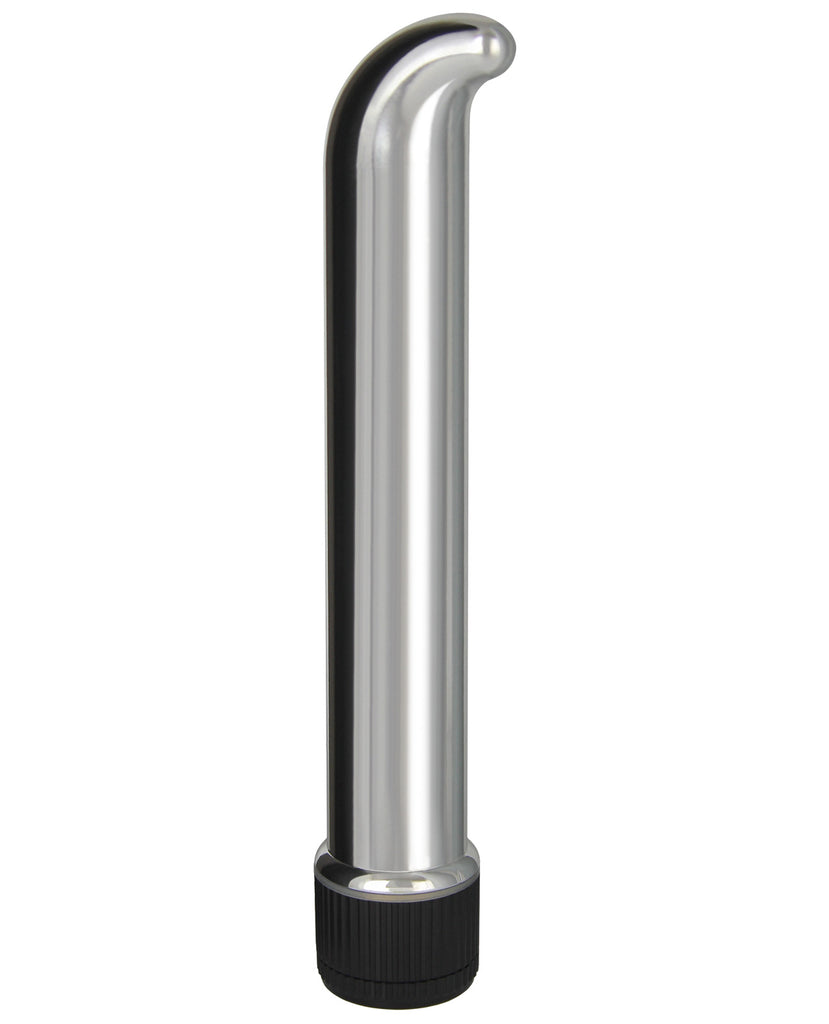 Erotic Toy Company Chrome Classics 7" G Spot Vibe - Silver