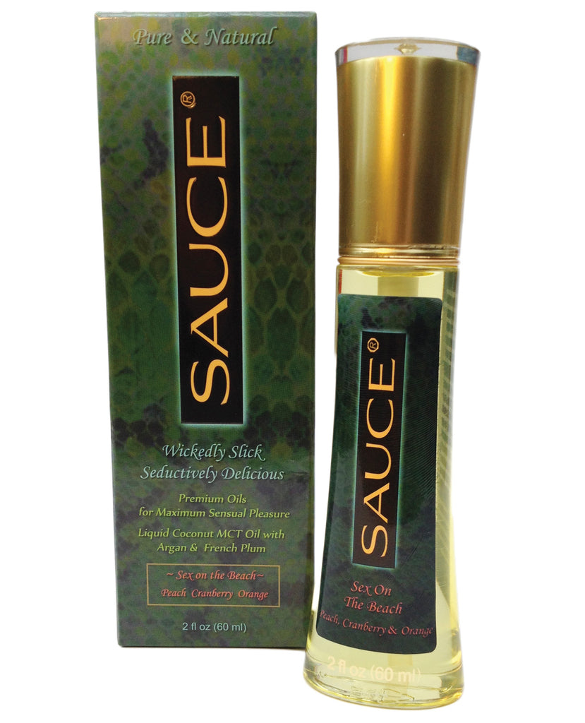 Sauce Coconut Massage Oil - 2 oz Sex On the Beach