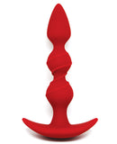 Figo Spiral Beads - Red