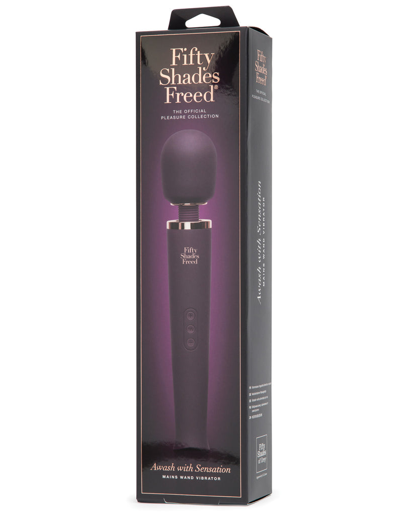 Fifty Shades Freed Awash w-Sensation Mains Wand Vibrator
