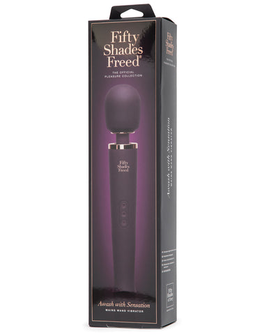 Fifty Shades Freed Awash w-Sensation Mains Wand Vibrator