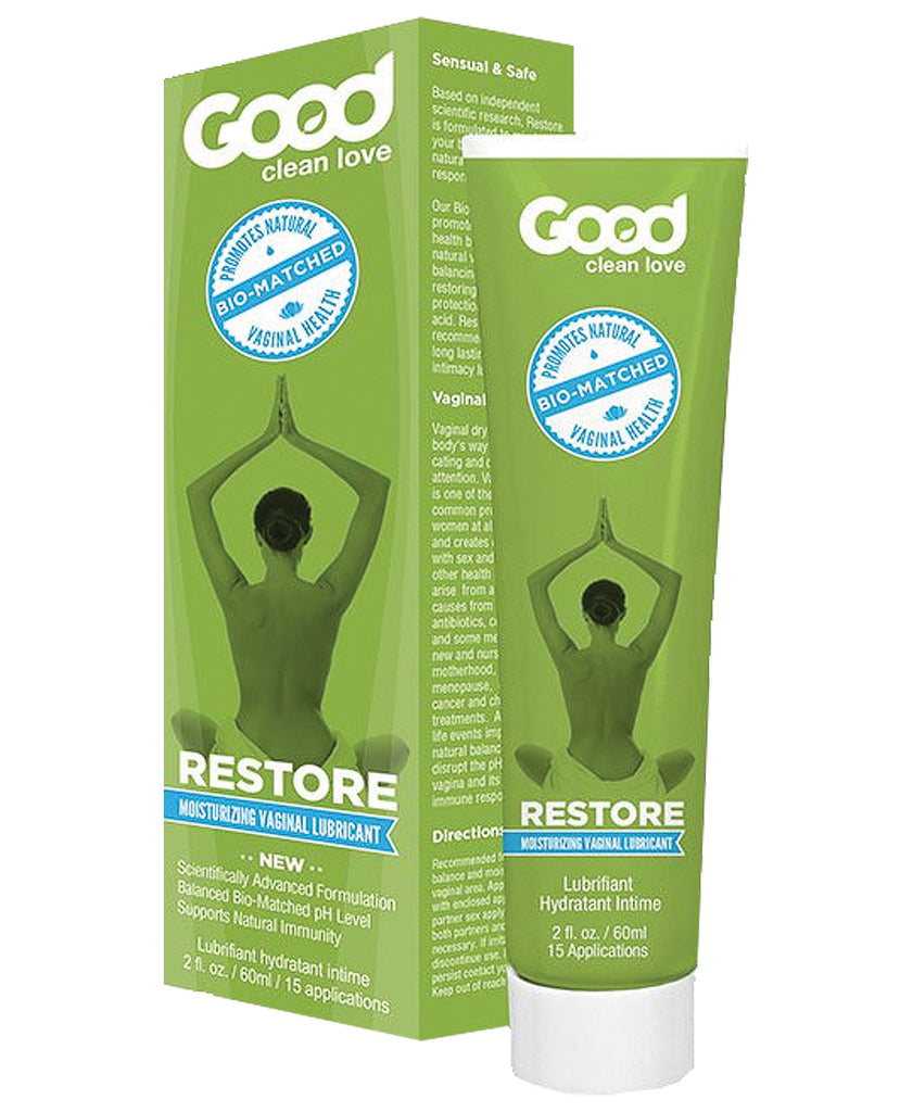 Good Clean Love Bio Match Restore Moisturizing Personal Lubricant - 2 oz