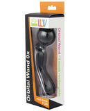 GigaLuv Rechargeable Waterproof Mini Wand - 9 Functions Black