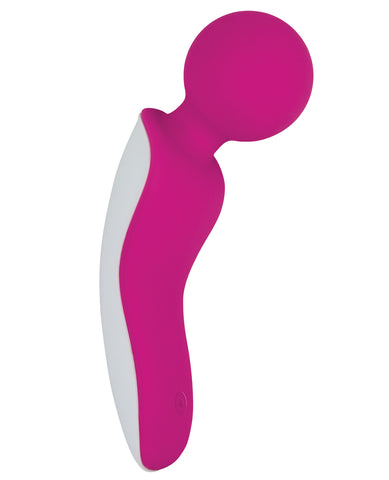 GigaLuv Rechargeable Waterproof Mini Wand - 9 Functions Pink