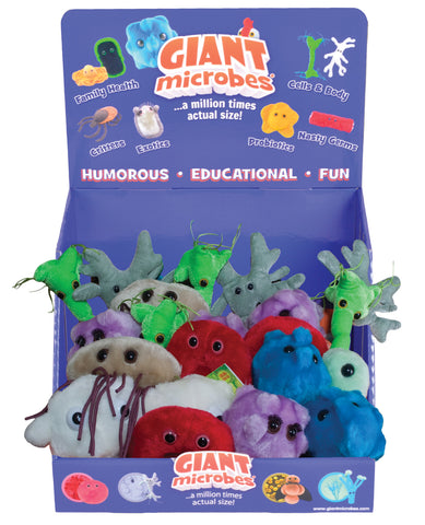 Giantmicrobes Counter Display - Assorted Display of 30