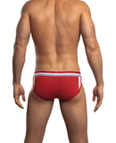 Jack Adams Relay Brief Red-White LG