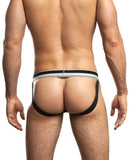 Jack Adams Cross Train Jockstrap Black-Yellow MD
