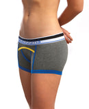 Jack Adams Women's Cross Train Boy Short Charcoal SM