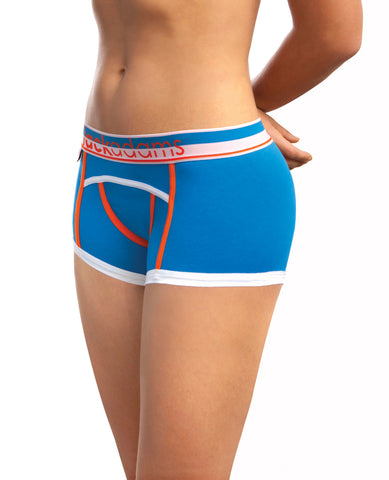 Jack Adams Women's Cross Train Boy Short Surf Blue SM