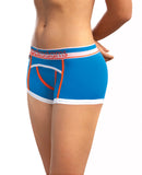 Jack Adams Women's Cross Train Boy Short Surf Blue XL