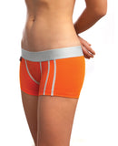 Jack Adams Women's LUX Modal Boy Short Orange SM