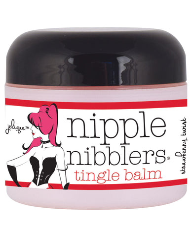 Jelique Nipple Nibblers Tingle Balm - 1.25 oz Strawberry