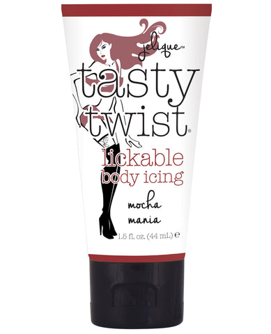 Jelique Tasty Twist Lickable Body Icing - 1.5 oz Mocha Mania
