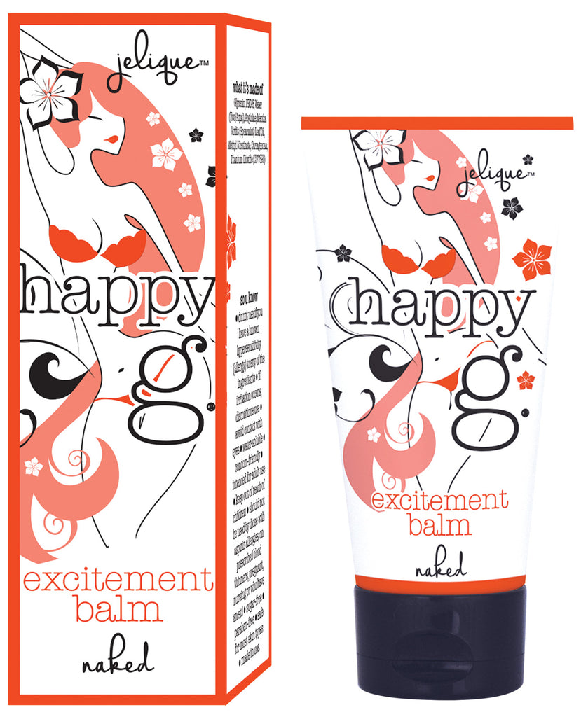 Jelique Happy G Excitement Balm - .5 oz Naked