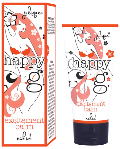 Jelique Happy G Excitement Balm - .5 oz Naked