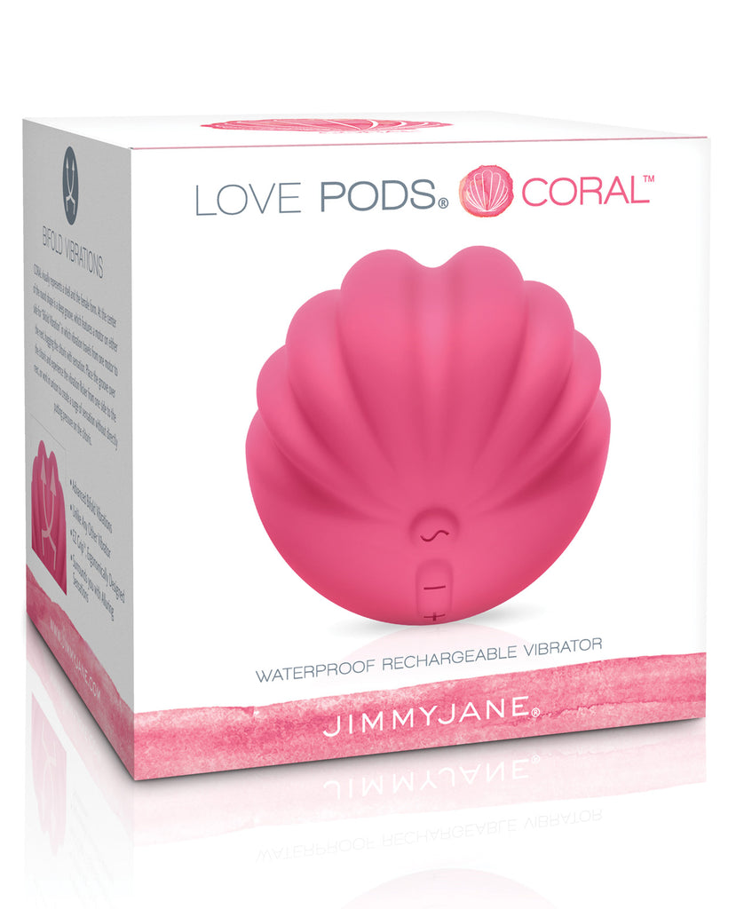 $$Jimmyjane Love Pods Coral Waterproof - Pink