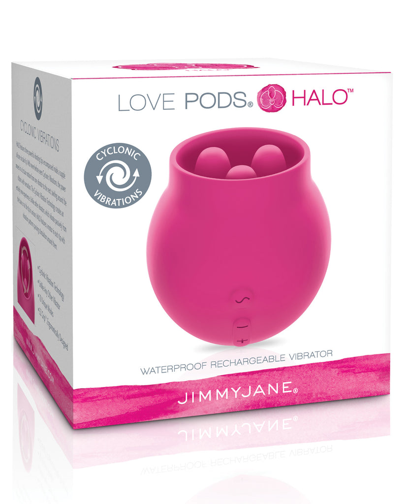 $$Jimmyjane Love Pods Halo Waterproof - Dark Pink