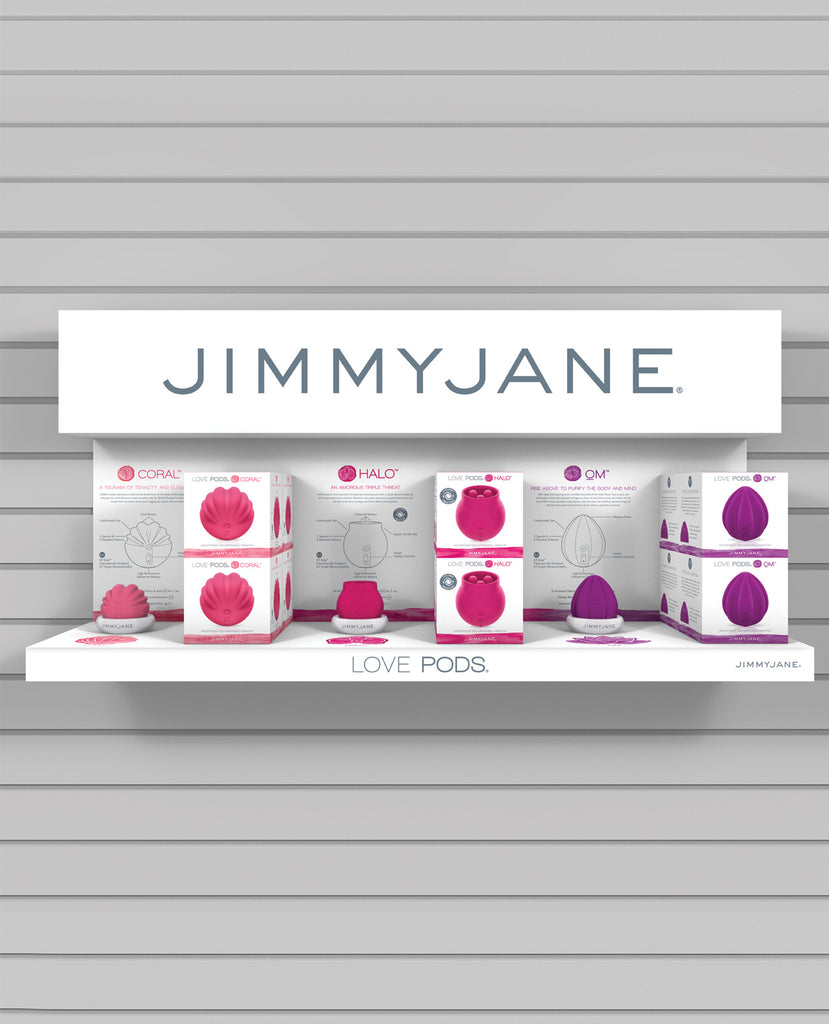 $$Jimmyjane Prepack Shelf-n-Shop Love Pods Display w-Tester