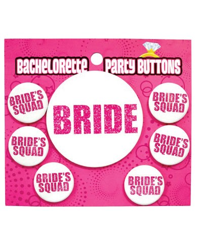 Bachelorette Party Button - Bride-Bride's Squad