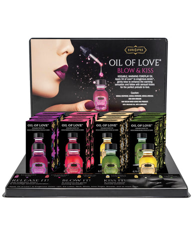 Kama Sutra Oil of Love Display - .75 oz Display of 12 w-Testers