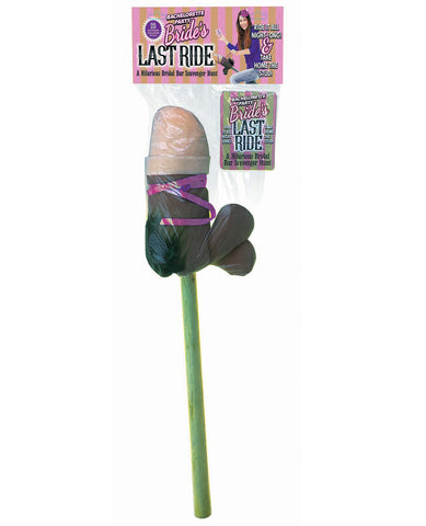 Bride's Last Ride Party Game -Brown Pony