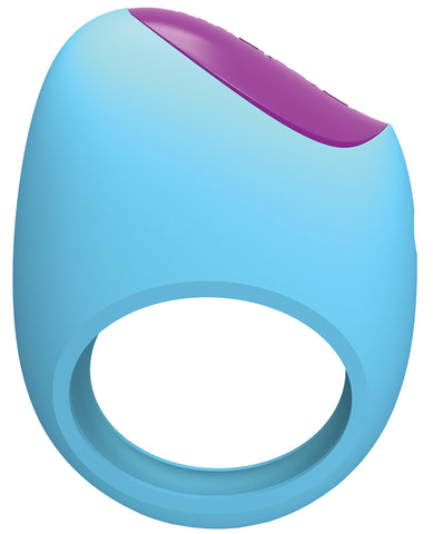 LELO Pico Bong Remoji Lifeguard Ring Vibe - Blue