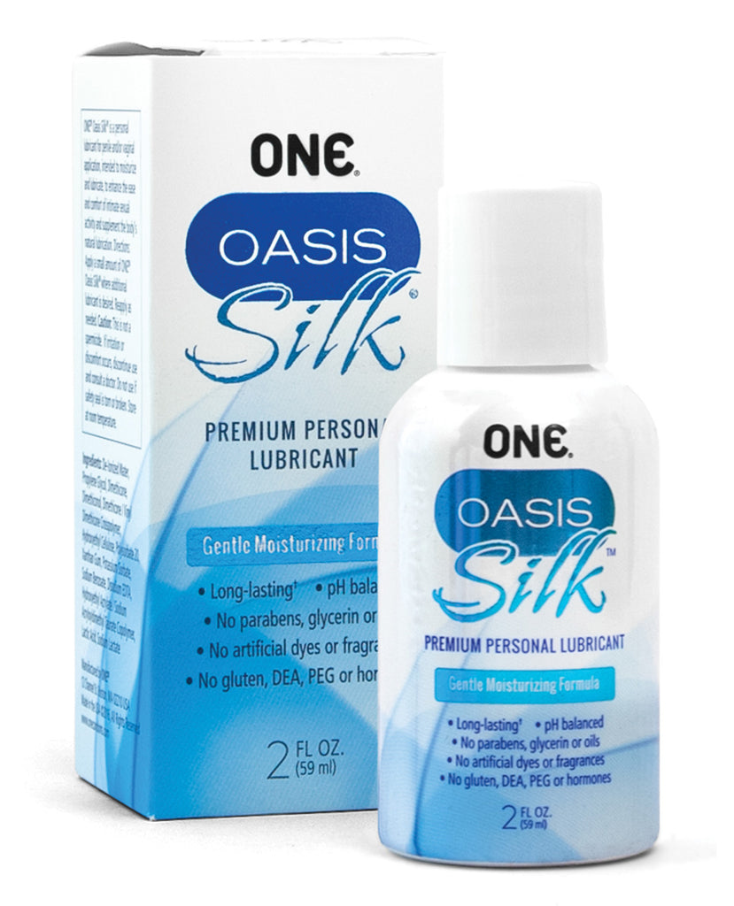 Oasis Silk Hybrid Lubricant - 2 oz