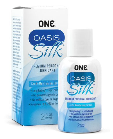 Oasis Silk Hybrid Lubricant - 2 oz