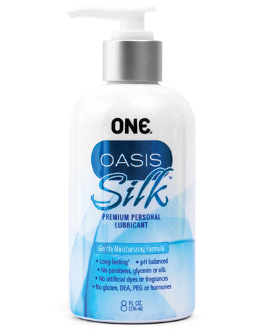 Oasis Silk Hybrid Lubricant - 8 oz