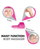 New Fuzu Fingertip Massager - Neon Pink