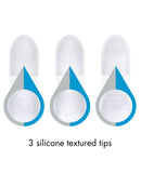 New Fuzu Fingertip Massager - Neon Blue