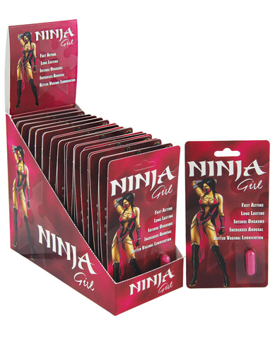Ninja Girl Sexual Enhancer for Women Display - 1 Capsule Blister Display of 30