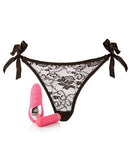 Sensuelle Pleasure Panty Bullet w-Remote Control - 15 Function Pink