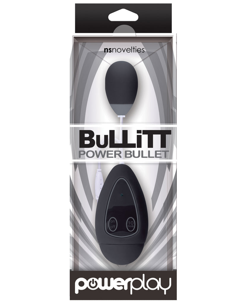 Powerplay Bullitt Power Bullet Single - Black