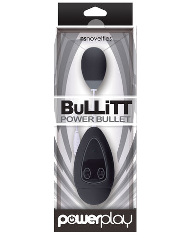 Powerplay Bullitt Power Bullet Single - Black