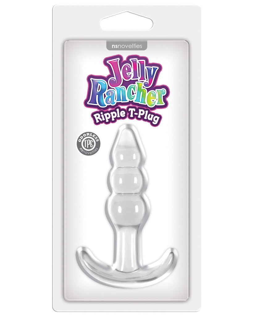 Jelly Rancher Ripple T-Plug - Clear