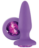 Glams Anal Plug - Purple Gem