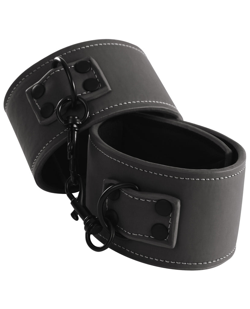 Renegade Bondage Wrist Cuffs - Black