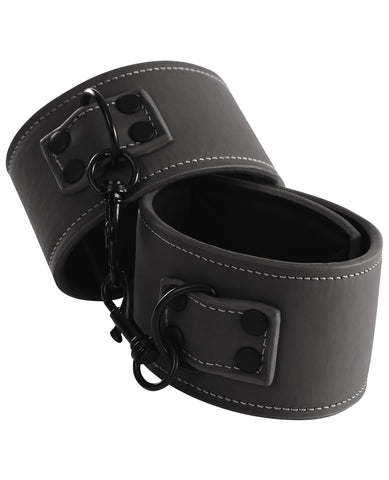 Renegade Bondage Wrist Cuffs - Black
