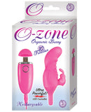 O-Zone USB Rechargeable Orgasmic Bunny Vibe - 10 Function Pink
