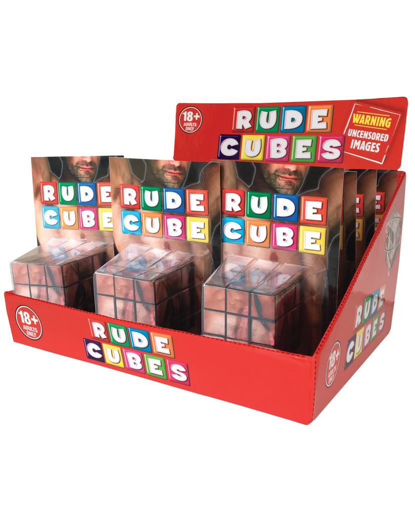 Rude Cube - Display of 12