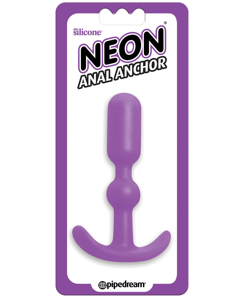 Neon Luv Touch Anal Anchor - Purple
