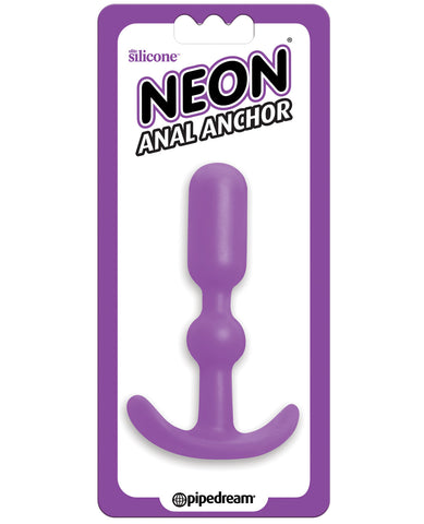 Neon Luv Touch Anal Anchor - Purple